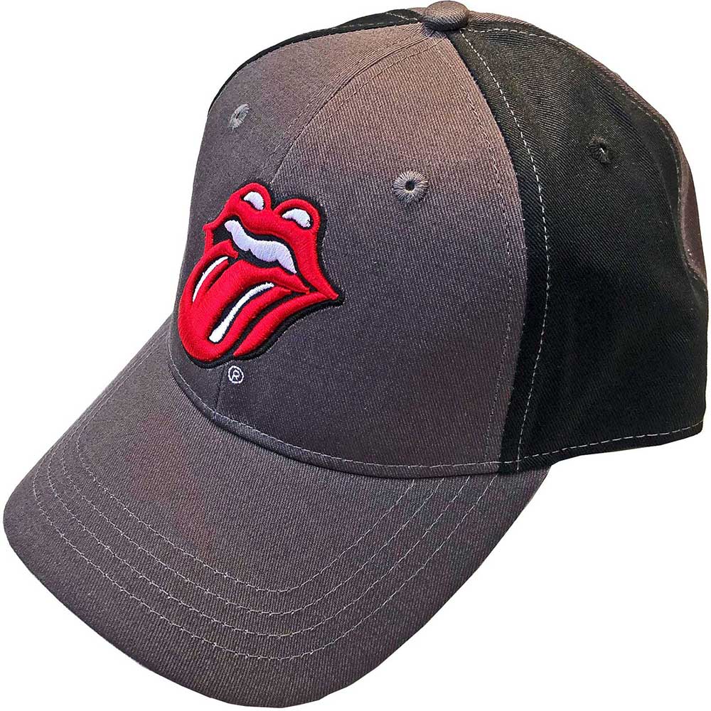 The Rolling Stones Unisex Baseball Cap: Classic Tongue (2 Tone) Baseballpet