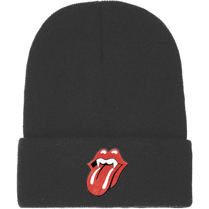 The Rolling Stones Unisex Beanie Hat: Fang Tongue Muts