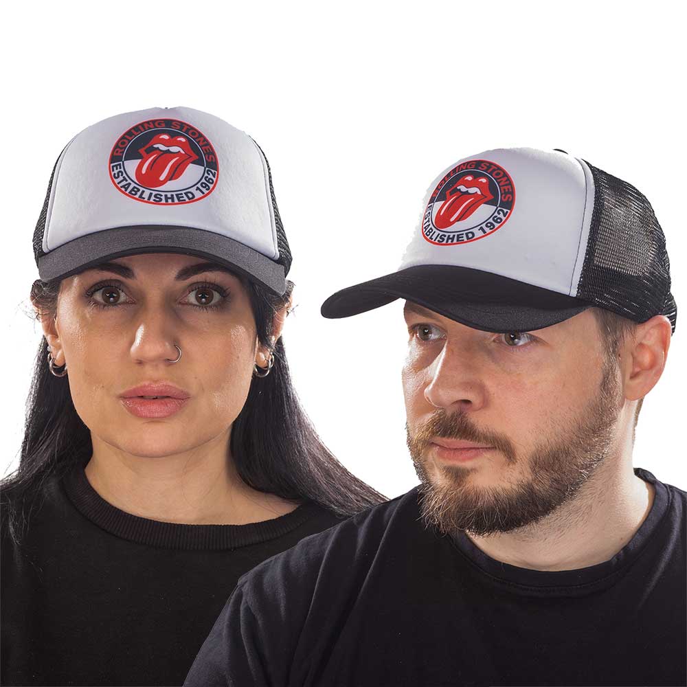 The Rolling Stones Unisex Mesh Back Cap: Est. 1962 Mesh Back Cap