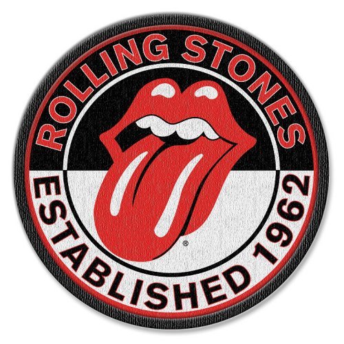 The Rolling Stones Standard Patch: Est. 1962 (Iron On) Standaard patch