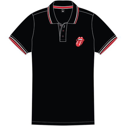 The Rolling Stones Unisex Polo Shirt: Classic Tongue Polo Shirt