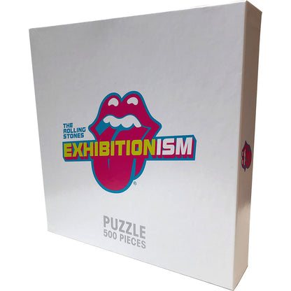 The Rolling Stones 500 Piece Puzzle: Exhibitionism Record Round 500 Piece Puzzle
