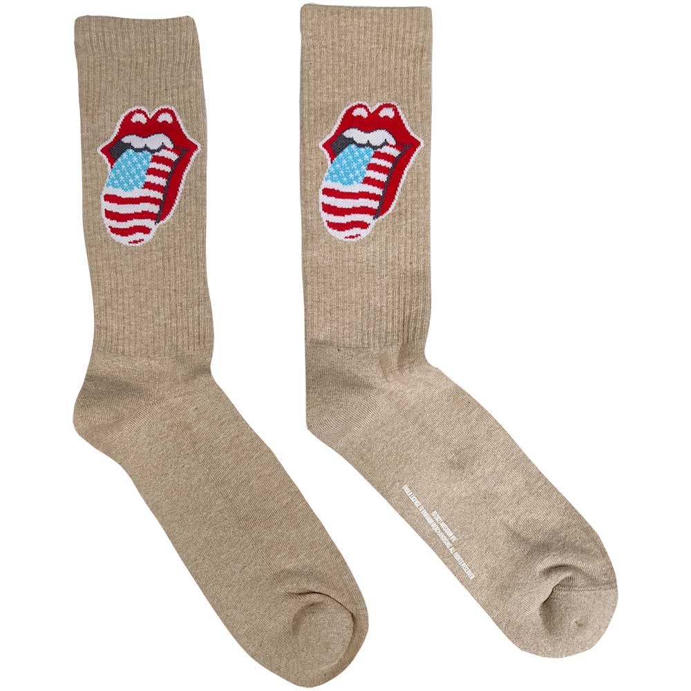 The Rolling Stones Unisex Ankle Socks: US Tongue (UK Size 7 - 11) Enkelsokken