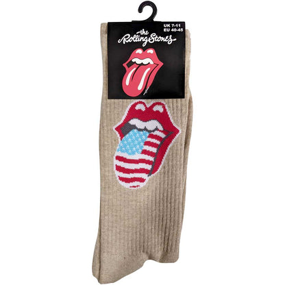 The Rolling Stones Unisex Ankle Socks: US Tongue (UK Size 7 - 11) Enkelsokken