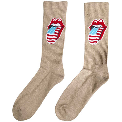 The Rolling Stones Unisex Ankle Socks: US Tongue (UK Size 7 - 11) Enkelsokken