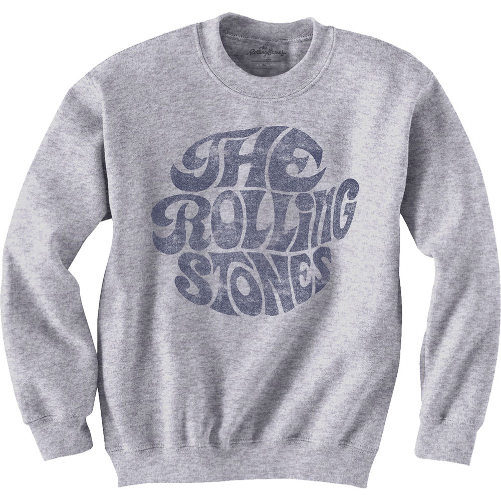 The Rolling Stones Unisex Sweatshirt: Vintage 70s Logo Sweatshirt