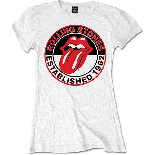 The Rolling Stones Ladies T-Shirt: Est. 1962 T-Shirt