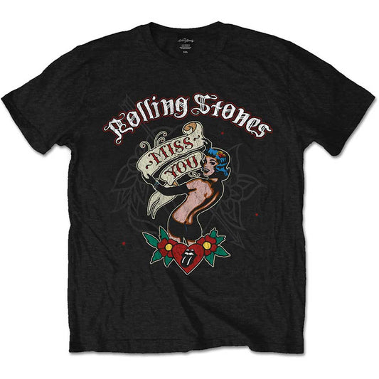 The Rolling Stones Unisex T-Shirt: Miss You T-Shirt