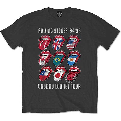 The Rolling Stones Unisex T-Shirt: Voodoo Lounge Tongues T-Shirt