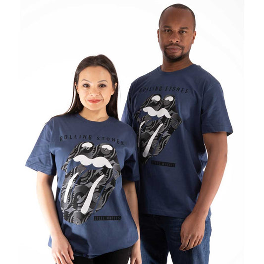 The Rolling Stones Unisex T-Shirt: Steel Wheels T-Shirt