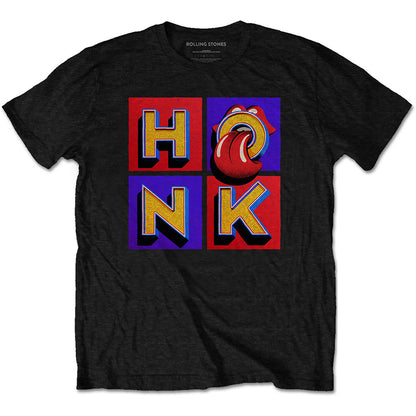 The Rolling Stones Unisex T-Shirt: Honk Album Track list (Back Print) T-Shirt