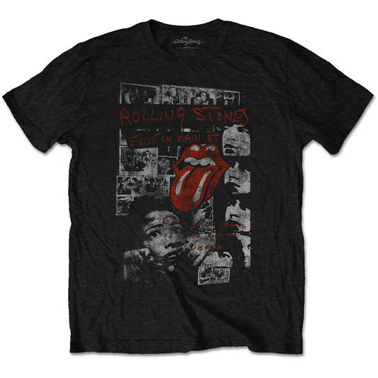 The Rolling Stones Unisex T-Shirt: Elite Faded T-Shirt