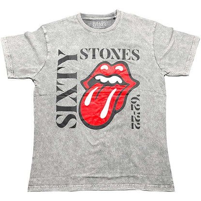 The Rolling Stones Unisex T-Shirt: Sixty Vertical (Wash Collection) T-Shirt