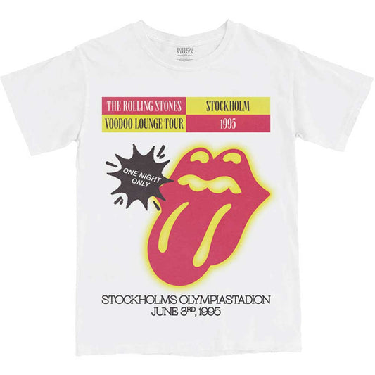 The Rolling Stones Unisex T-Shirt: Stockholm '95 T-Shirt