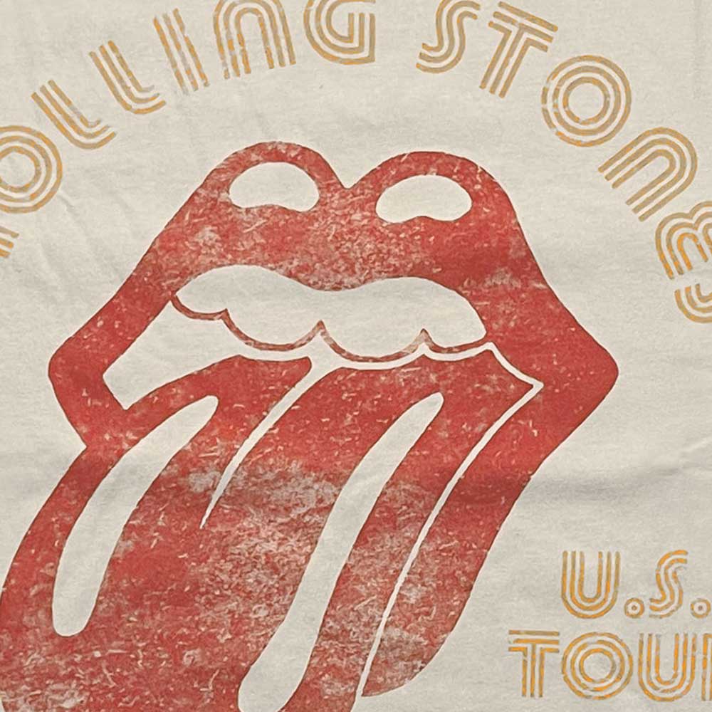 The Rolling Stones Unisex Ringer T-Shirt: US Tour '78 Ringer T-Shirt