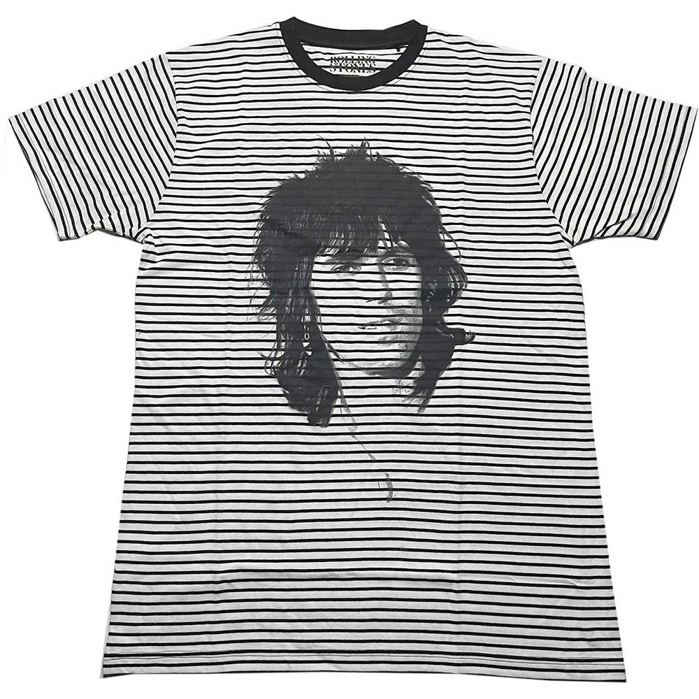 The Rolling Stones Unisex T-Shirt: Keith (Striped) T-Shirt