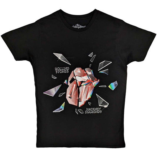 Een foto van een T-Shirt van The Rolling Stones.