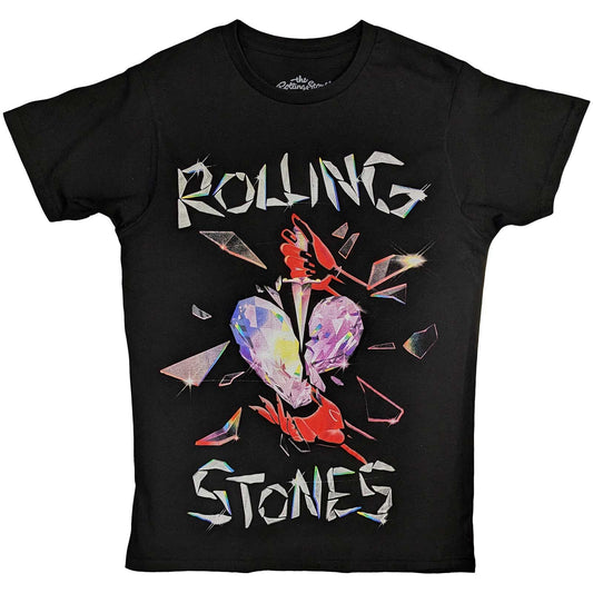Een foto van een T-Shirt van The Rolling Stones.