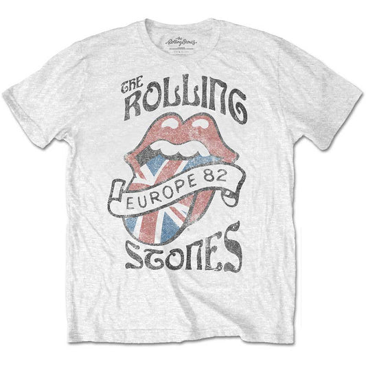 The Rolling Stones Unisex T-Shirt: Europe 82 T-Shirt