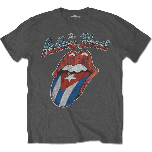 The Rolling Stones Unisex T-Shirt: Rocks Off Cuba T-Shirt