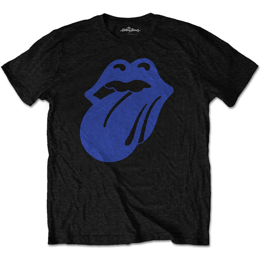 The Rolling Stones Unisex T-Shirt: Blue & Lonesome 1972 Logo T-Shirt