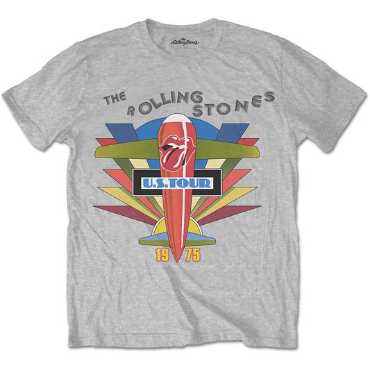 The Rolling Stones Unisex T-Shirt: Retro US Tour 1975 T-Shirt