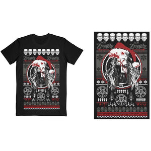 Rob Zombie Unisex T-Shirt: Bloody Santa T-Shirt