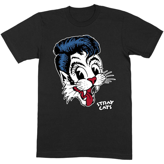 Stray Cats Unisex T-Shirt: Big Blue Cat T-Shirt