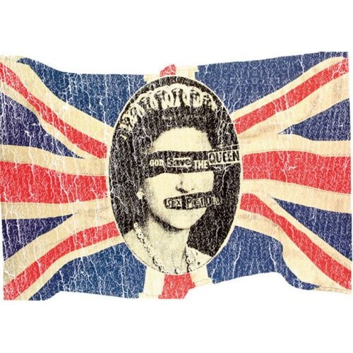 The Sex Pistols Postcard: Union Jack Postkaart