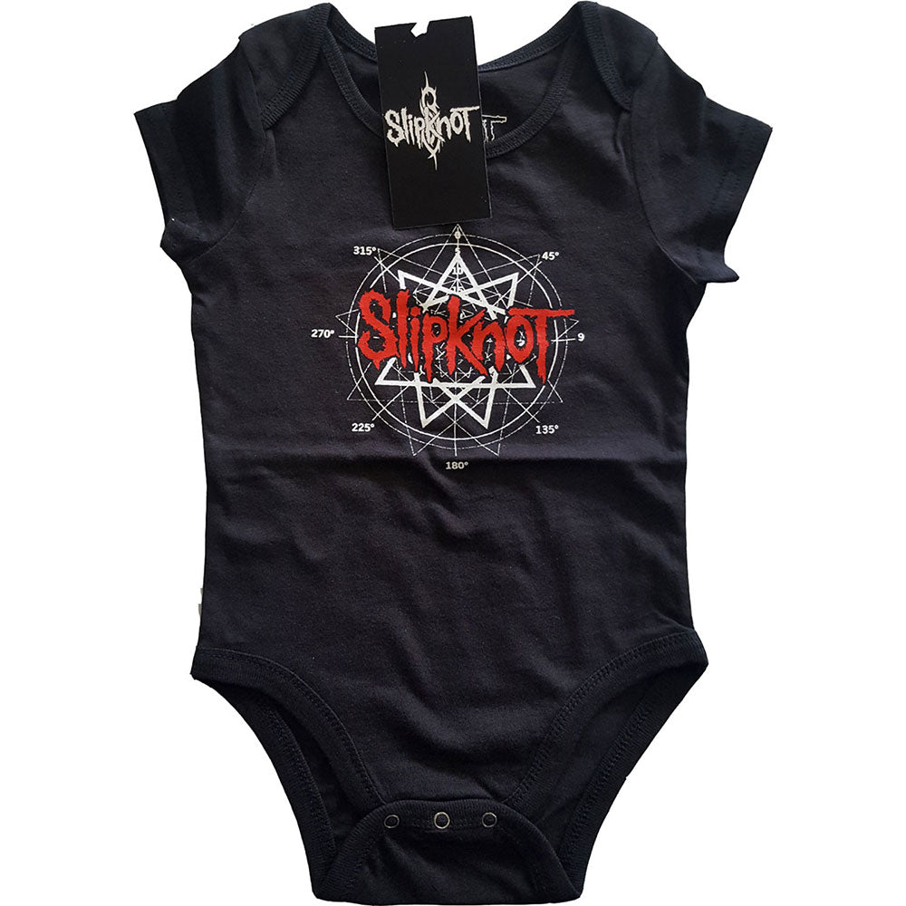 Slipknot Kids Baby Grow: Star Logo (Back Print) Babypakje