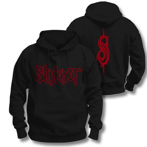 Slipknot Unisex Pullover Hoodie: Logo (Back Print) Trui met capuchon