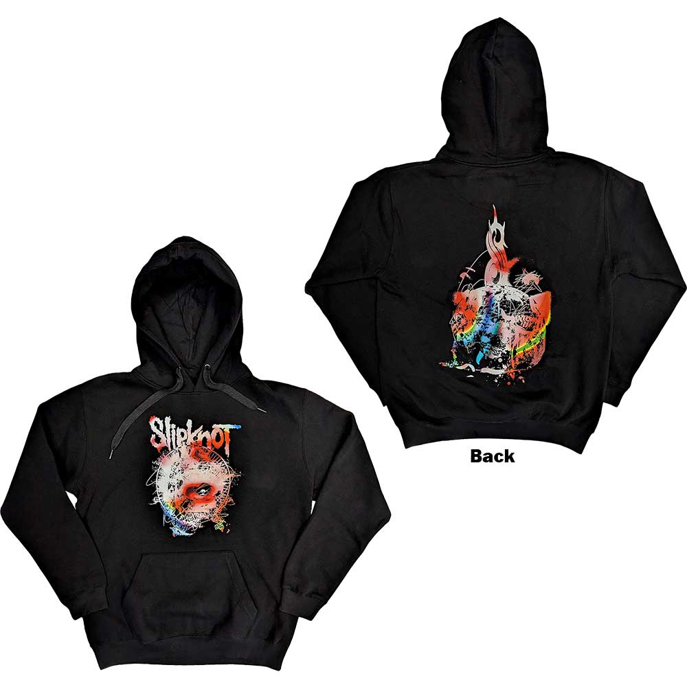 Slipknot Unisex Pullover Hoodie: Death (Back Print) Trui met capuchon