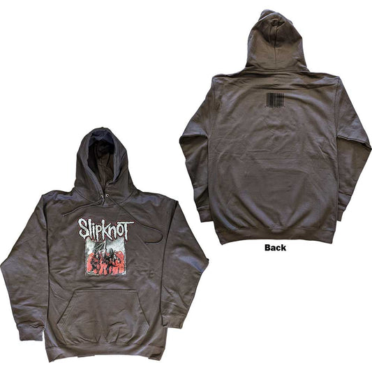 Slipknot Unisex Pullover Hoodie: Self-Titled (Back Print) Trui met capuchon