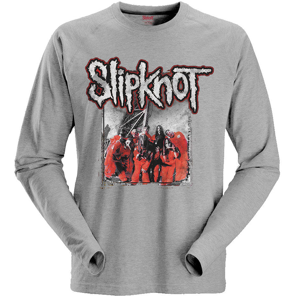 Slipknot Unisex Long Sleeve T-Shirt: Self-Titled (Back Print) Long Sleeve T-Shirt