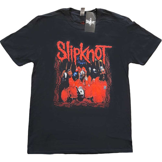 Slipknot Unisex T-Shirt: Band Frame T-Shirt