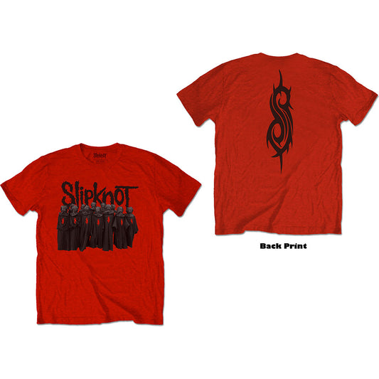 Slipknot Unisex T-Shirt: Choir (Back Print) T-Shirt