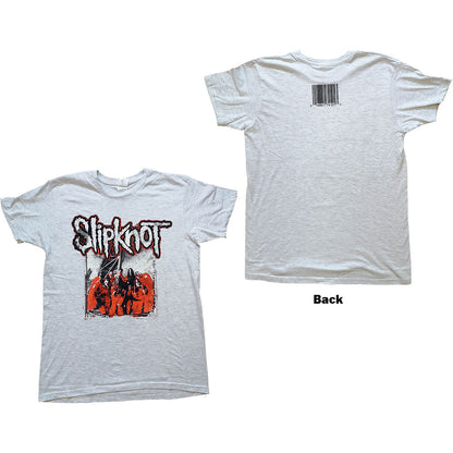 Slipknot Unisex T-Shirt: Self Titled (Back Print) T-Shirt