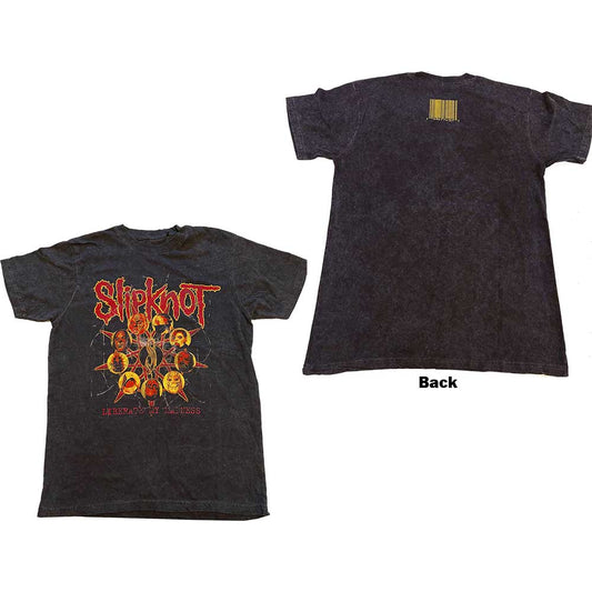 Slipknot Unisex T-Shirt: Liberate (Wash Collection & Back Print) T-Shirt