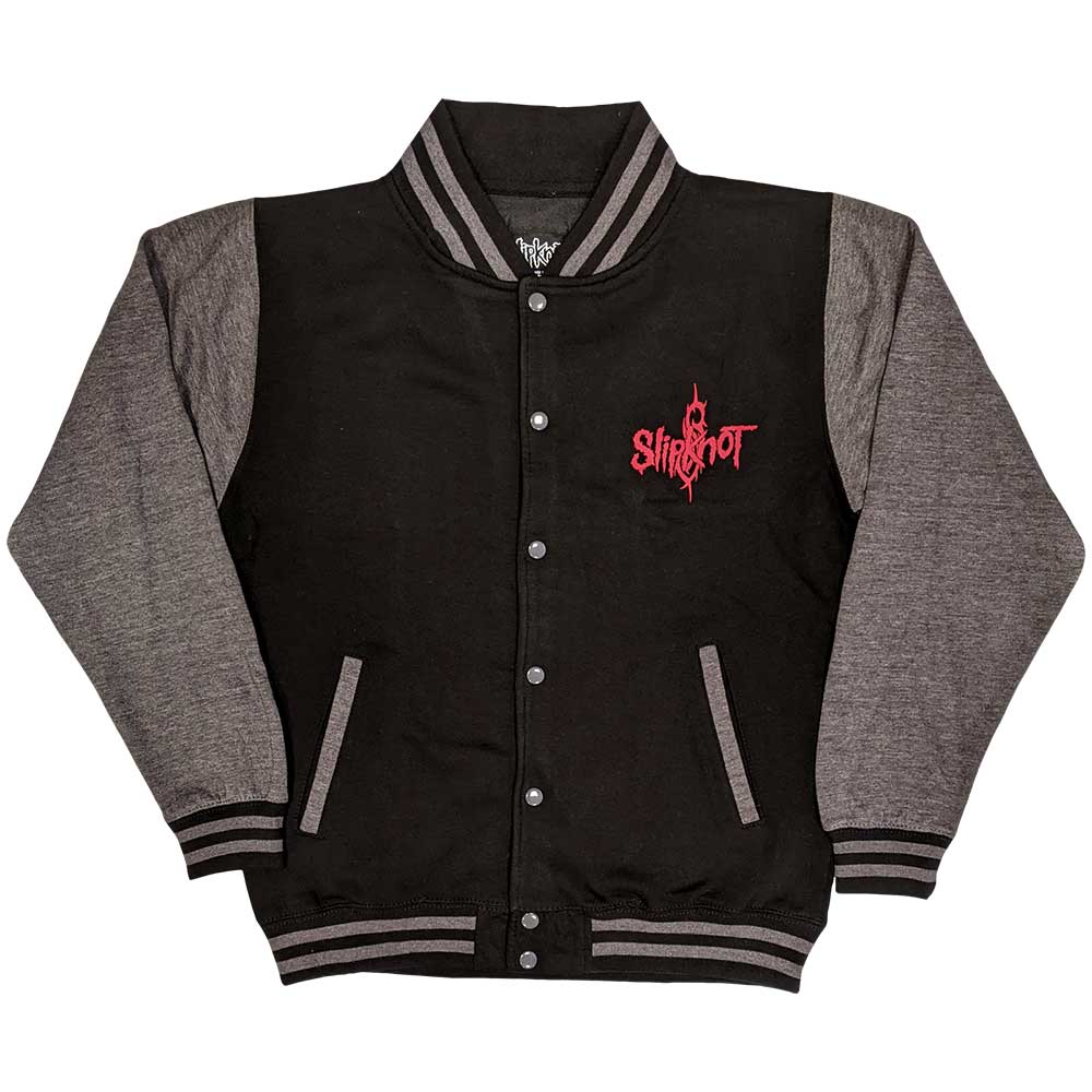 Slipknot Unisex Varsity Jacket: 9 Point Star (Back Print) Varsity-jas
