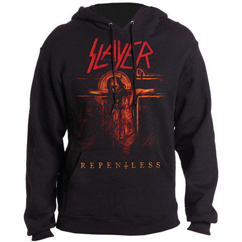 Slayer Unisex Pullover Hoodie: Repentless Crucifix Trui met capuchon