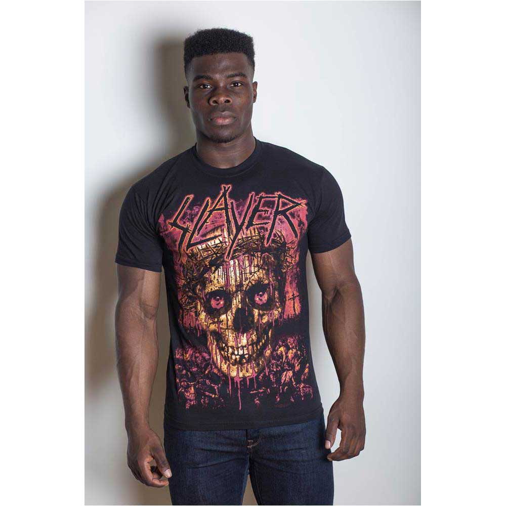 Slayer Unisex T-Shirt: Crowned Skull T-Shirt