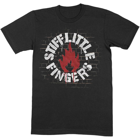 Stiff Little Fingers Unisex T-Shirt: Wall T-Shirt