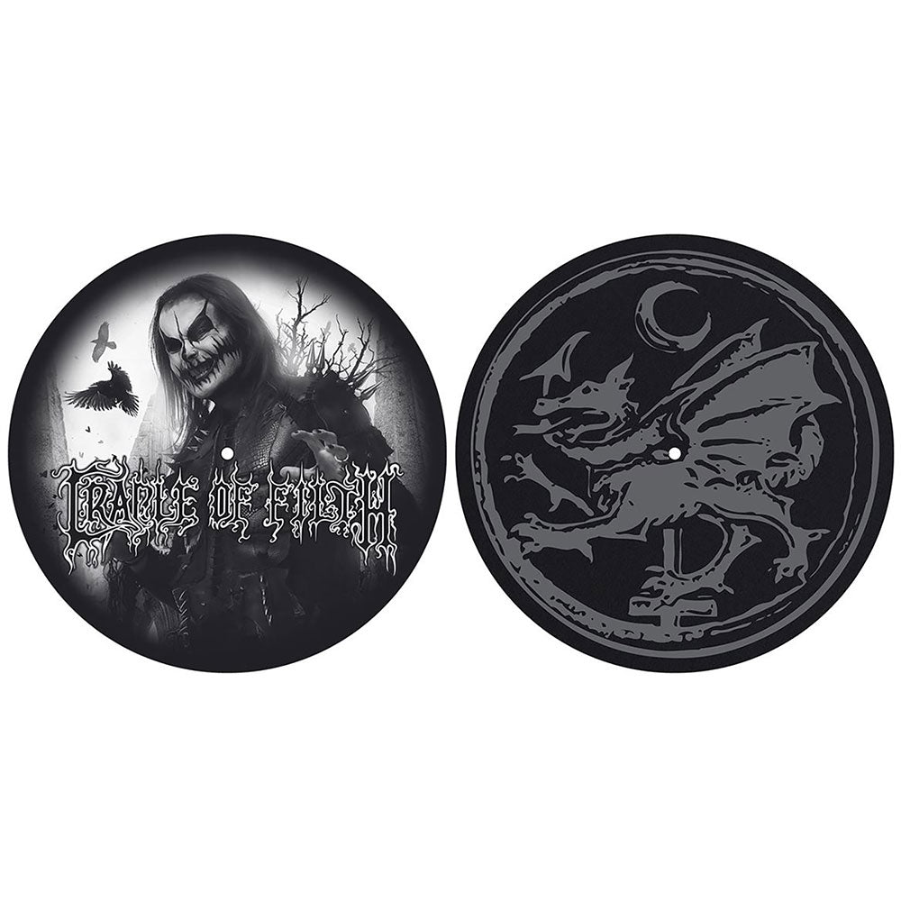 Cradle Of Filth Turntable Slipmat Set: Dani/Sigil Set draaitafel-slipmatten