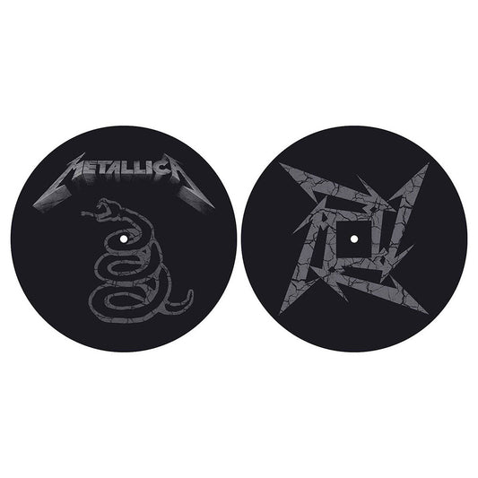 Metallica Turntable Slipmat Set: The Black Album Set draaitafel-slipmatten