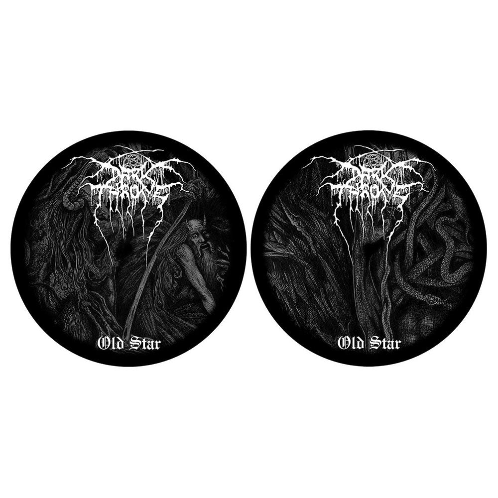 Darkthrone Turntable Slipmat Set: Old Star Set draaitafel-slipmatten