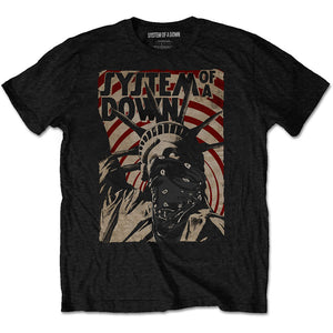 System Of A Down Unisex T-Shirt: Liberty Bandit T-Shirt