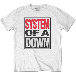 System Of A Down Unisex T-Shirt: Triple Stack Box T-Shirt