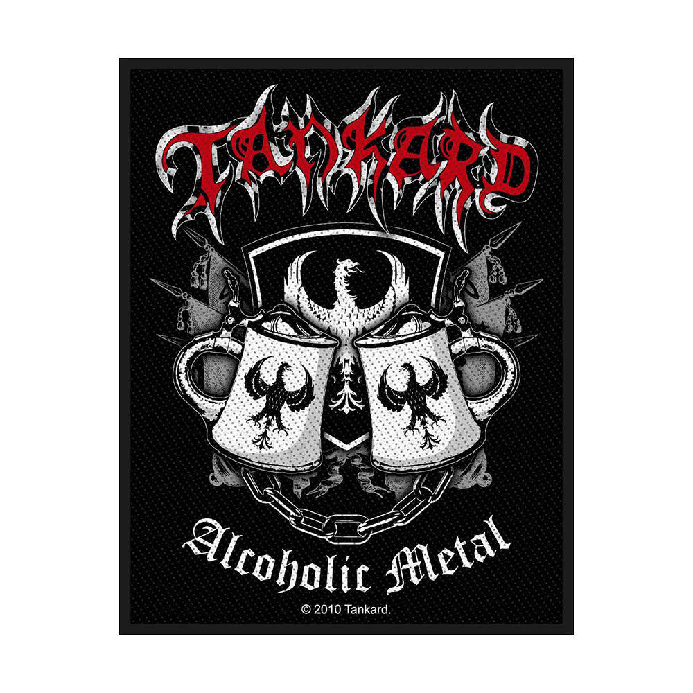 Tankard Standard Patch: Alcoholic Metal (Loose) Standaard patch