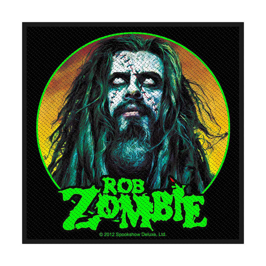 Rob Zombie Standard Patch: Zombie Face (Loose) Standaard patch
