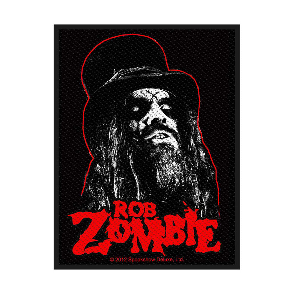 Rob Zombie Standard Patch: Portrait (Loose) Standaard patch